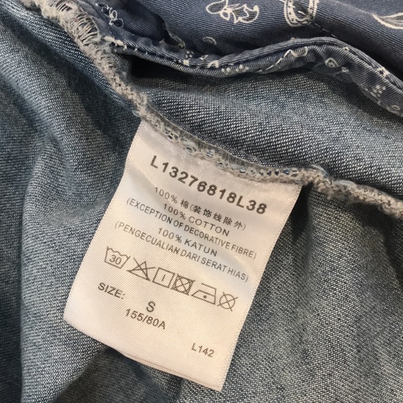 Rare Vintage Lee Denim Dress - Picture 10 of 12